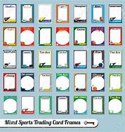 Image result for Sports Trading Cards Clip Art