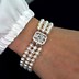 Image result for Pearl and Diamond Bangle Bracelet