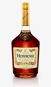 Image result for Square Hennessy Bottle
