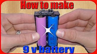 Image result for Rechargeable 9 Volts Battery Disassembly
