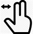 Image result for Finger Swipe Forward Icon