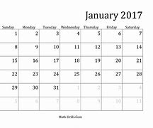 Image result for 2017 Calendar Template