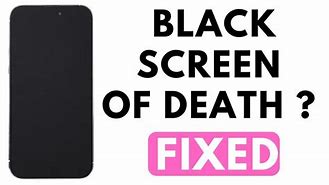 Image result for How to Fix a Black Screen On iPhone 15 Pro
