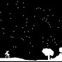 Image result for Night Clip Art Black and White
