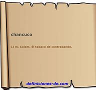 Image result for chancuco
