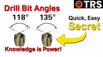 Image result for Drill Cutting Angles for Metal