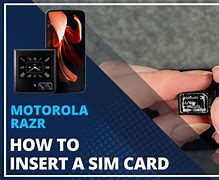 Image result for Motorola RAZR V4 Sim Card