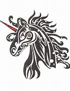 Image result for Tribal Unicorn Drawings