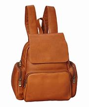 Image result for Tan Leather Backpack