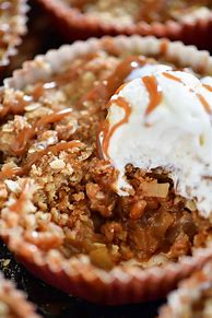 Image result for Mini Apple Crisp