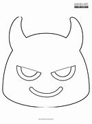 Image result for Devil Emoji Coloring Pages