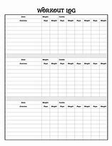 Image result for Exercise Diary
