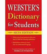 Image result for Marion Webster Dictionary