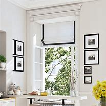 Image result for Black and White Roman Shades