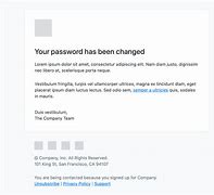 Image result for Requesting to Change Password Email