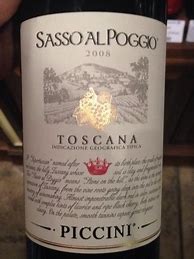 Image result for Piccini Sasso al Poggio Toscana