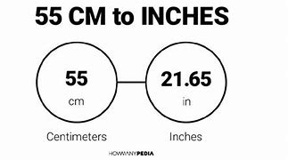 Image result for 55 Inches in Cm