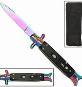 Image result for Rainbow Switchblade