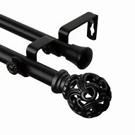 Image result for 120 Inch Double Curtain Rods