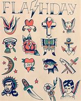 Image result for American Traditional Tattoo Color Palette