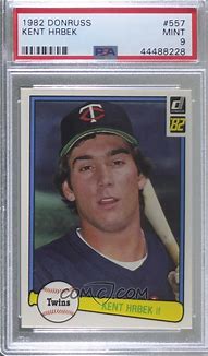 Image result for Kent Hrbek Rookie Topps 557