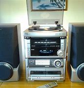 Image result for Aiwa Stereo System with Turntable