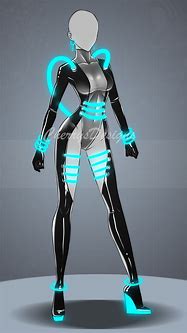 Image result for Futuristic Outfit Drawing