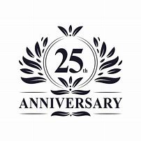 Image result for 25 Years Anniversary