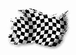 Image result for Black and White Race Flag