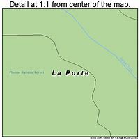 Image result for La Porte California Map