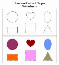 Image result for Shapes Cut Out Sheet
