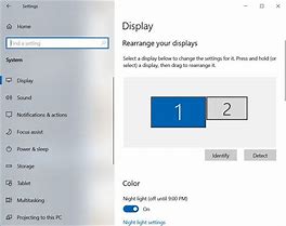 Image result for Screen Settings On Windows 10