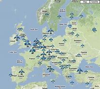 Image result for Europe Airport Map