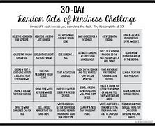 Image result for 30-Day Kindness Challenge