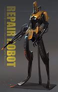 Image result for Repair Robot Concept Art