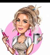 Image result for Nail Tech Cartoon