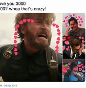 Image result for I Love You 3000 Meme