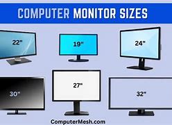 Image result for LCD Monitor Sizes