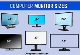 Image result for 20 Inch Monitor Dimensions