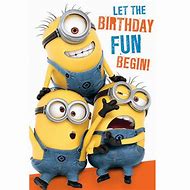 Image result for Minion Birthday Pic