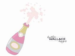 Image result for Pink Champagne Bottle Popping Image for Cards