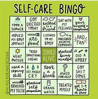 Image result for Self-Care Bingo Kids
