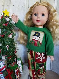 Image result for American Girl Doll Christmas Pajamas
