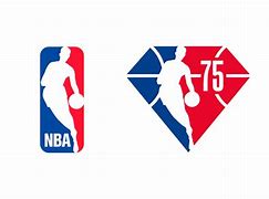 Image result for NBA 75 Logo
