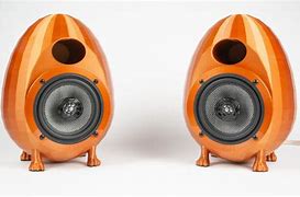 Image result for Vintage Floor Speakers Egg Shape