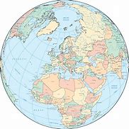 Image result for Europe Globe Map