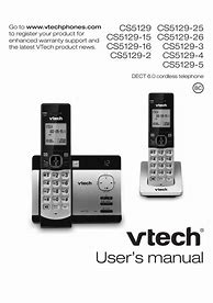 Image result for VTech Phones Manuals