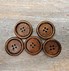Image result for Wooden Buttons No Hole