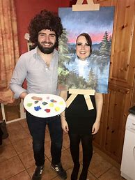 Image result for Bob Ross Painting Costume