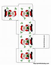 Image result for Christmas Box Template Printable